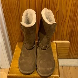 Bearpaw suede and wool Midcalf boots - like new